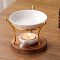 Ceramic Wax Burning Altar + Tea light set
